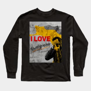 I love photographer Long Sleeve T-Shirt